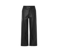 ESMARA® Pantalón wide-leg de mujer (negro, 40)
