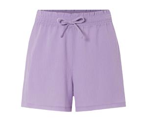 esmara® Shorts de mujer, textura fruncida moderna (púrpura, L(44/46))
