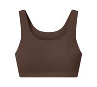 ESMARA® Top de corte láser para mujer (marrón, L(46/48))
