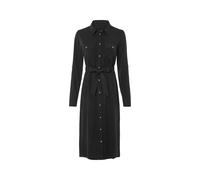 ESMARA® Vestido camisero para mujer (Negro, 44)