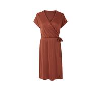 ESMARA® Vestido cruzado para mujer Vestido envolvente para mujer (marrón, XS(34/36))