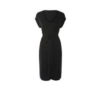 esmara® Vestido de lino para mujer (Schwarz, S(36/38))
