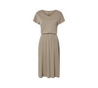 esmara® Vestido de lino para mujer (Taupe, S(36/38))