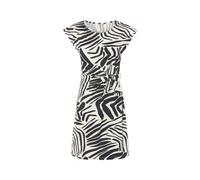 ESMARA® Vestido de mujer, con alto contenido de algodón. (blanco y negro, L(46/48))