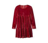 esmara® Vestido de terciopelo junior (Rot, 158/164)