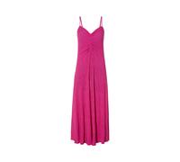 ESMARA® Vestido plisado para mujer de largo midi (rosa estampado, XS(34/36))