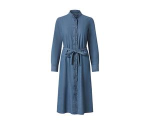 ESMARA® Vestido vaquero de mujer (Azul, 42)