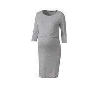 ESMARA® Women's maternity dress with 3/4 sleeves and casual cut (gris, XS (32/34))