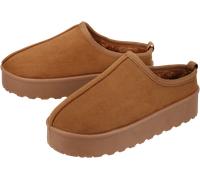 ESMARA® Zapatilla de casa para mujer (marrón, 41)