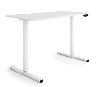 ESMART ETM-120WW 120 x 60 cm Blanco Escritorio ergonómico de bipedestación Ajuste Manual de la Altura sin escalonamiento 72-117 cm Tablero de Escritorio Montaje rápido