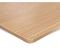 ESMART TPL-168M Tablero de Escritura Estable de MDF 160 x 80 x 2,5 cm - decoración de Arce | Resistente a los arañazos, Recubierto de PVC, fácil de Limpiar, Tablero de Oficina cargable hasta 120 kg