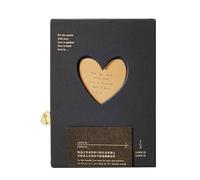 esmen Cuaderno de bolsillo tapa dura B6, diario en blanco, cuaderno bocetos papel grueso sin sangrado, pequeña empresa portátil