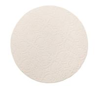 esmen Embossed Round Area Rugs Washable Large Soft Carpet for Living Room Kitchen Bedroom Office Dining Room Floor Decor(240CM/94.4")