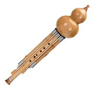 esmen Hulusi Flauta Instrumento Musical Hulusi con Estuche Chino Tradicional Hulusi Profesional Tocando Hulusi