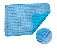 ESMENATZLS Alfombrilla de refrigeración para perros, cama fría extra grande para perros pequeños y grandes, accesorios para mascotas, manta duradera para sofá, manta de hielo para gatos (B,L-90 x 60