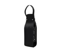 ESMENATZLS Bolsa de regalo de vino, bolsa de cuero reutilizable para vino, bolsa de regalo de cerveza champán de doble capa, para cumpleaños, despedidas de soltera, Black, Other