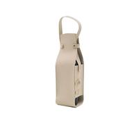ESMENATZLS Bolsa de regalo de vino, bolsa de cuero reutilizable para vino, bolsa de regalo de cerveza champán de doble capa, para cumpleaños, despedidas de soltera, beige, Other