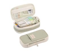 ESMENATZLS Estuche creativo de gran capacidad, doble capa, estuche escolar para niñas, no.3, Talla única