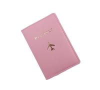ESMENATZLS Funda de pasaporte para pareja enamorada - Avión simple - Para mujeres y hombres - Regalo de bodas de moda, 10 US, One size