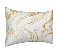 Esmeralda Fundas Cojines 40x60 cm Mármol Fundas Cojines Decorativos Rectangulares Cushions Felpa Corta Suave pillow Funda de Almohada para Garden Terraza Primavera Verano Otoño Decor, Regalo L-236