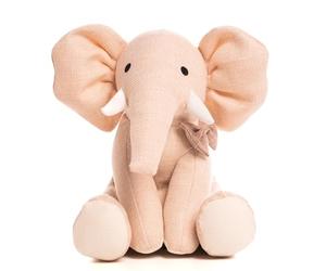 EsMiEsencia - Sujeta puertas decorativos de tela tipo lino pesado 1,2 kg, 17x19x25 cm - Evita portazos - Aguanta puertas y sujeta libros - Práctico, bonito y elegante para hogar - Ideal para regalo