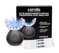 esmile - Kit Blanqueador Dental Profesional con Luz LED 32X, 3 Geles, Blanqueamiento Dental en Casa, Obsessive Blanqueador Dientes, Elimina Manchas, Teeth Whitening Seguro y Eficaz