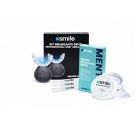 ESMILE: Kit Pro + Tiras blanqueadoras + Carbón V34