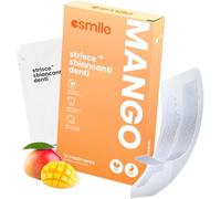 ESMILE - Tiras Blanqueadoras Dientes con Sabor a Mango - Tiras Dentales Profesionales para Blanqueo Dental Pro en Casa - 14 Parches Blanqueadores Ultra Adherentes