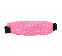 ESmoda 1 banda de fijación para bebé y niño, soporte para la cabeza, cinturón de dormir para coche, soporte para siesta, cinturón para cochecito de bebé (rosa)