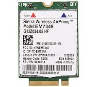 ESmoda Tarjeta de red, EM7345 4G LTE WWAN módulo de tarjeta para X250 X1C W550 T450 X240 T440 Soporte para LTE/HSPA+/EMEA