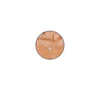 Esmoly Collar de Plata/Oro Mujer con Inicial A-Z Collar Personalizado 14K Dorada Necklace Ajustable Regalos Originales para Mujer 16+2 Inches (Plata M)
