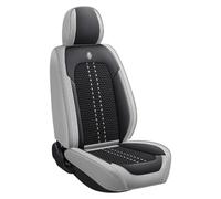 ESMOPA Fundas Asientos Coche Universales para Ford Mustang GT Expedition Edge Puma Bronco Sport Maverick Mondeo Focus Flex protección del Asiento:Edición de Lujo Gris