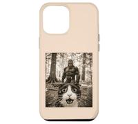 Esmoquin Gato Bigfoot Selfie Divertido Meme Sasquatch Hombres Mujeres Niños Carcasa para iPhone 12 Pro MAX