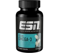 ESN Omega-3 Vegan, 120 cápsulas veganas, aceite de algas altamente dosificado, 216 mg de EPA y 432 mg de DHA por porción