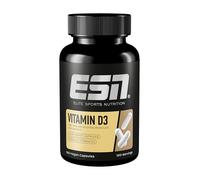 ESN Vitamin-D3: realiza numerosas tareas en el cuerpo y es un todoterreno absoluto: 120 cápsulas