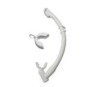 Esnórqueles de silicona plegables y flexibles, con estuche de almacenamiento, esnórqueles para buceo y pesca submarina