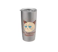 Eso acaba de suceder Divertido Humor sarcástico Sarcasmo Familia Vaso térmico de acero inoxidable de doble pared