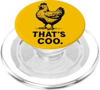 Eso es Coo Vintage Chicken Sassy Farm Humor PopSockets PopGrip para MagSafe