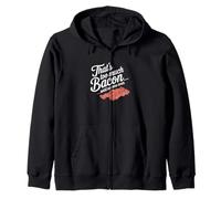 Eso es Demasiado Tocino Dijo Que Nadie Nunca Humor de Comida Divertida Sudadera con Capucha