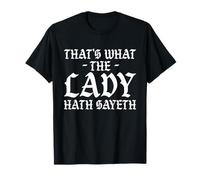 Eso es lo Que Dice la señora gótico diseño Camiseta