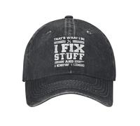 Eso es lo Que Hago, arreglo Cosas y sé Cosas Gorra de béisbol de Verano Gorra de Camionero Divertida Gorra de Camionero Gorra de béisbol Par de Gorras de béisbol