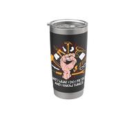 Eso es lo que hago, arreglo cosas y sé cosas que papá Vaso térmico de acero inoxidable de doble pared
