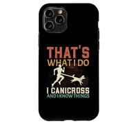 Eso es lo Que Hago Canicross y sé Cosas Que corren Perros Carcasa para iPhone 11 Pro