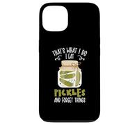 Eso es lo Que Hago como pepinillos y olvido Las Cosas Pepino Pi Carcasa para iPhone 13