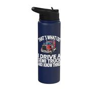 Eso es lo que hago, conductor de Semi Truck Stainless Steel Insulated Water Bottle