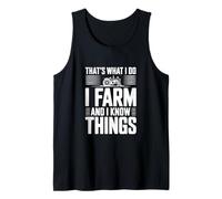 Eso es lo Que Hago Cultivo y sé Cosas Camiseta sin Mangas