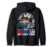 Eso es lo Que Hago I Drive A Wee Woo Car Funny Police Sudadera con Capucha