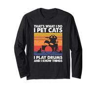 Eso es lo Que Hago I Pet Cats I Play Drums & Yo sé Cosas Manga Larga