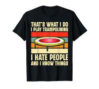 Eso es lo Que Hago I Play Trampolining Design Camiseta