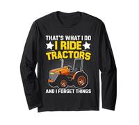 Eso es lo Que Hago I Ride Tractors and I Forget Things Manga Larga